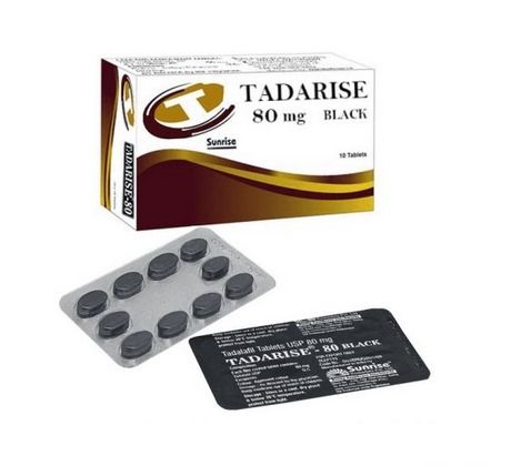 Tadarise 80mg Black
