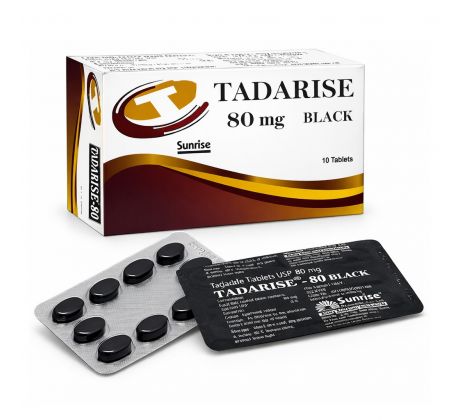 liek Tadarise 80mg Black